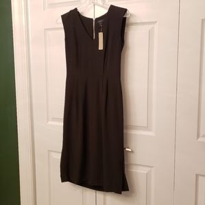 J. Crew NWT black silk dress